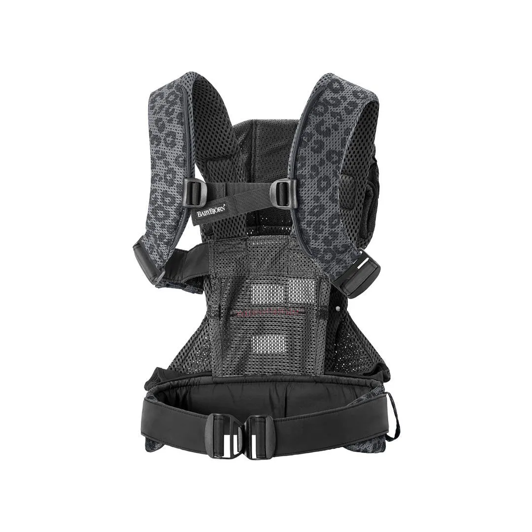 BabyBjorn One Air Baby Carrier - Anthracite/Leopard