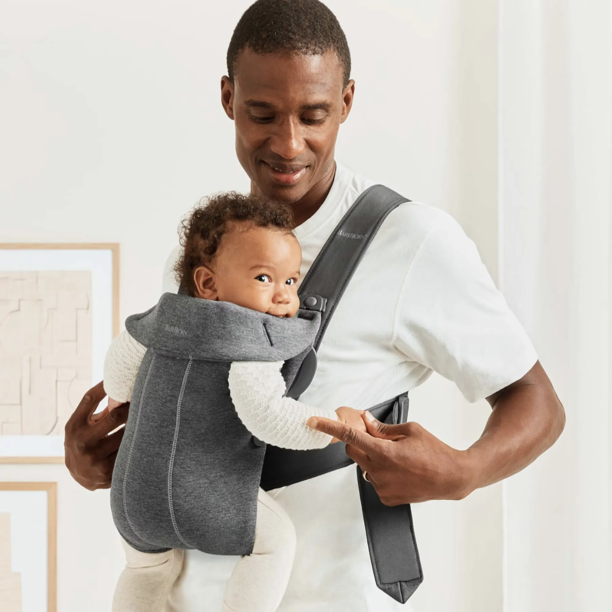 BABYBJÖRN Baby Carrier Mini (3D Jersey)