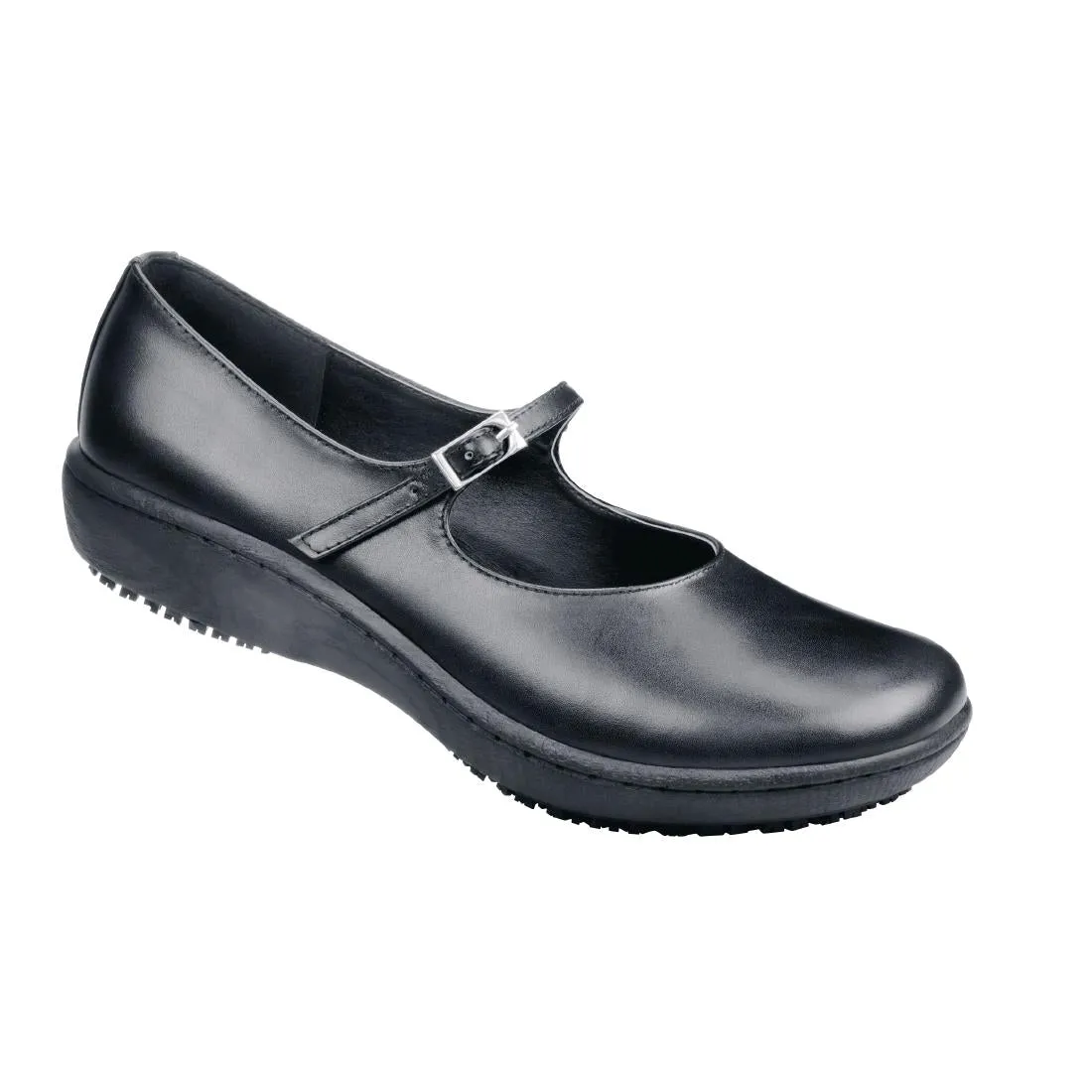 BB602-38 Shoes for Crews Womens Mary Jane Slip On Dress Shoe Size 38