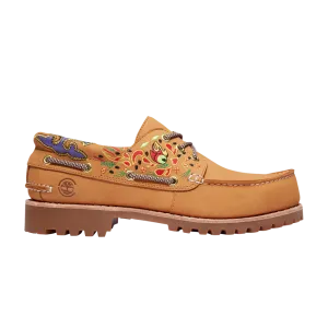 Boots CLOT x 3-Eye Lug Handsewn Boat Timberland, tan