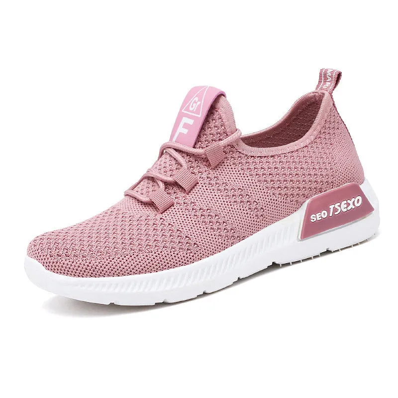 Casual Cross Strap Women Breathable Sneakers