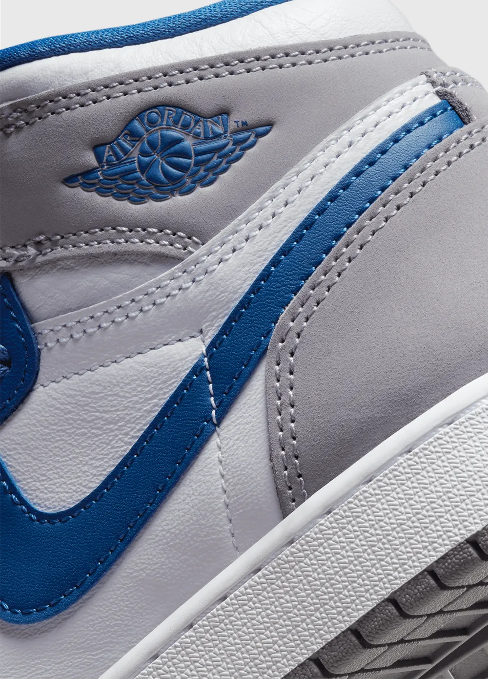 Children's Jordan 1 Retro High OG 'True Blue' Sneakers