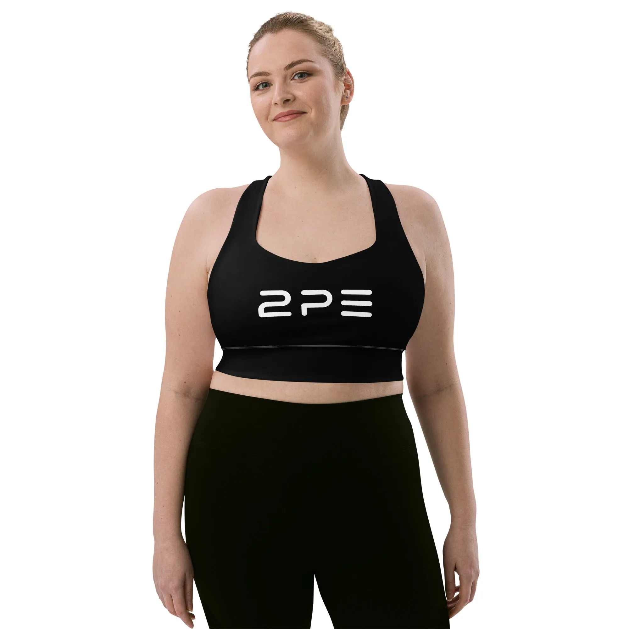 Compression sports bra - Black