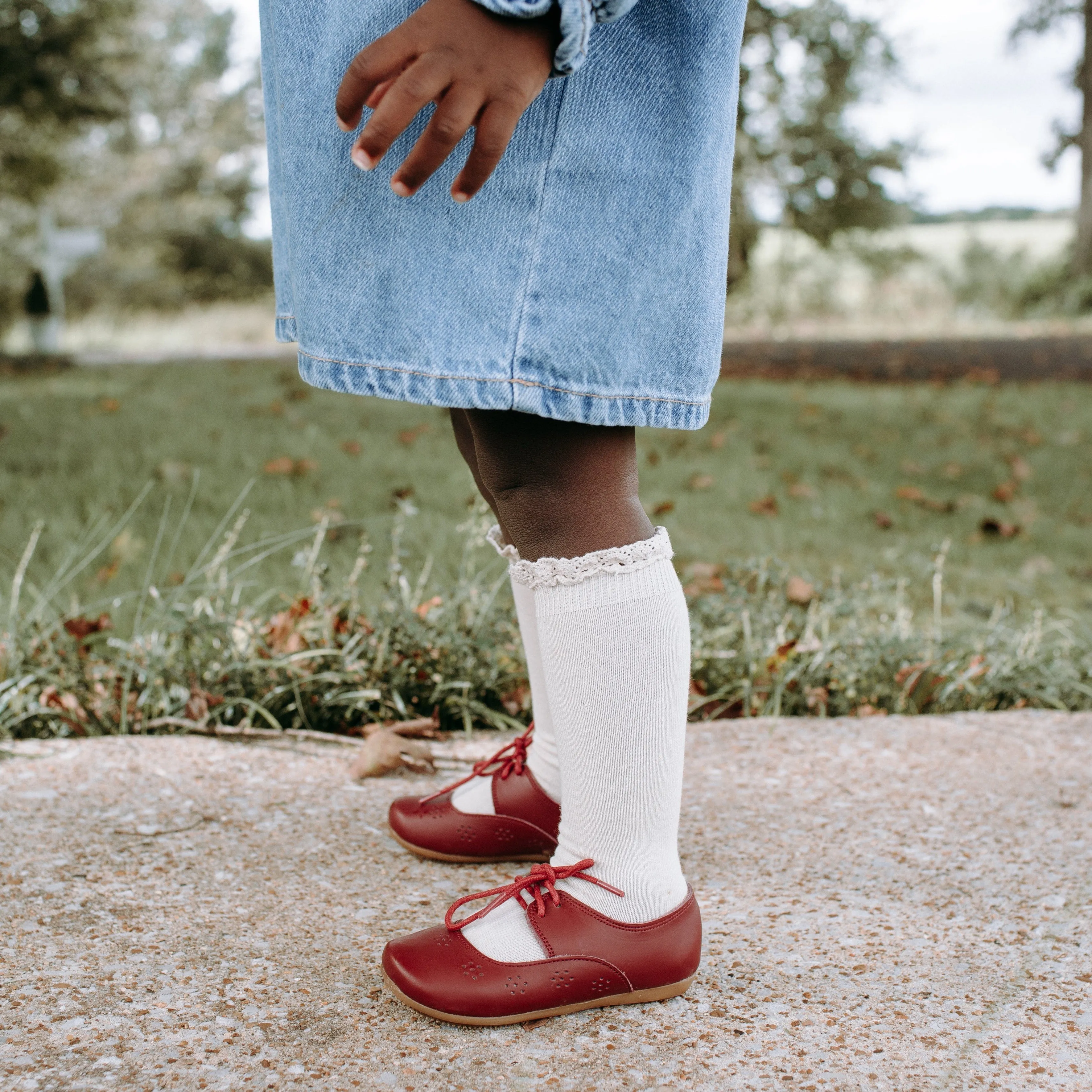 Cranberry Sol {Children's Leather Shoes}