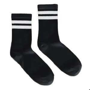 Eco Outfitters Organic Cotton Sport Socks - Black