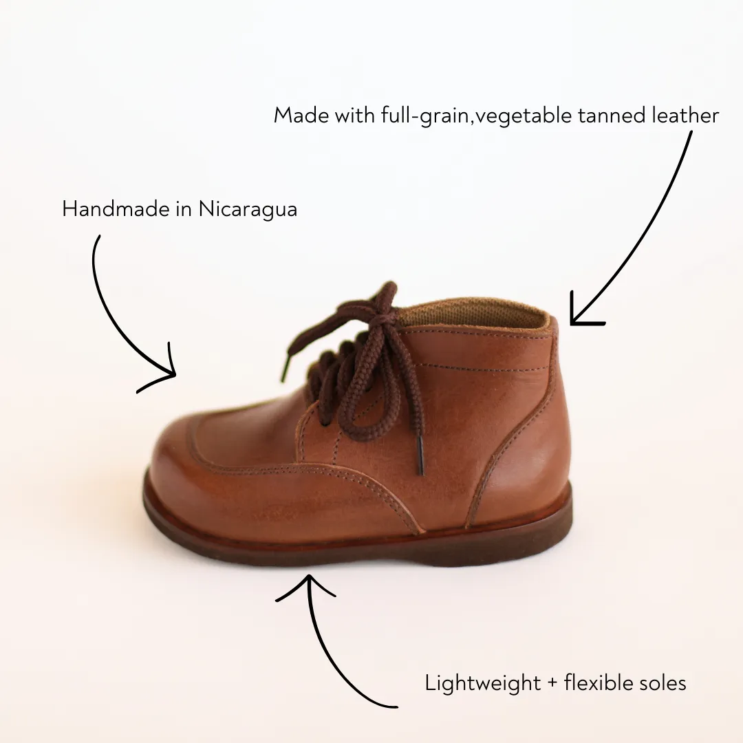 Espresso Antigua {Children's Leather Boots}