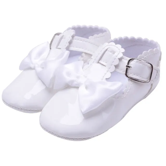 Flower Moccasins Newborn Girls Boots 0-18 Months