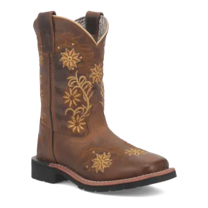 GARDENIA  LEATHER CHILDREN'S BOOT