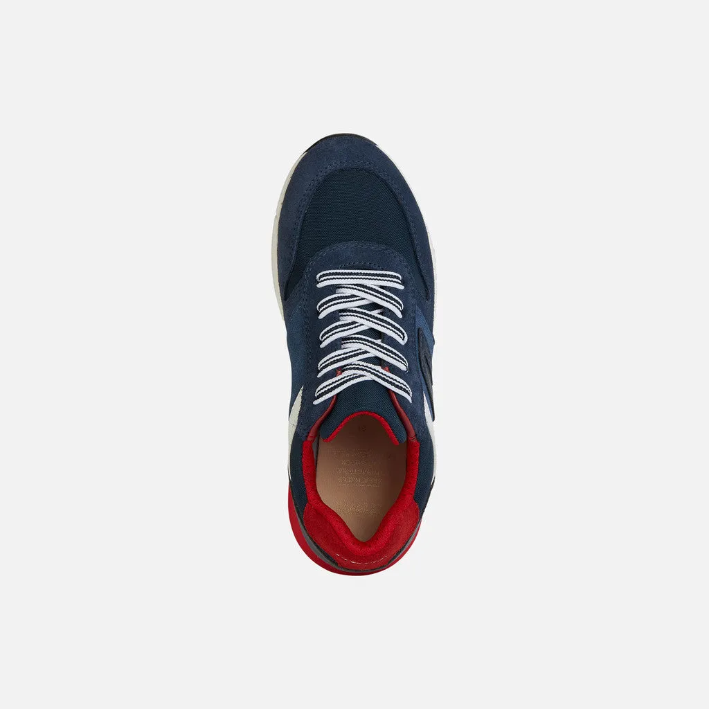 Geox J Alben Junior Sneaker Navy