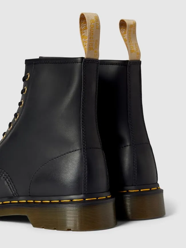 Lace-up boots, model Vegan Dr. Martens, black