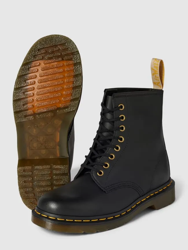 Lace-up boots, model Vegan Dr. Martens, black