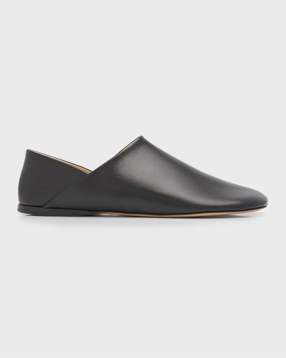 Loewe Toy Leather Loafer Slippers