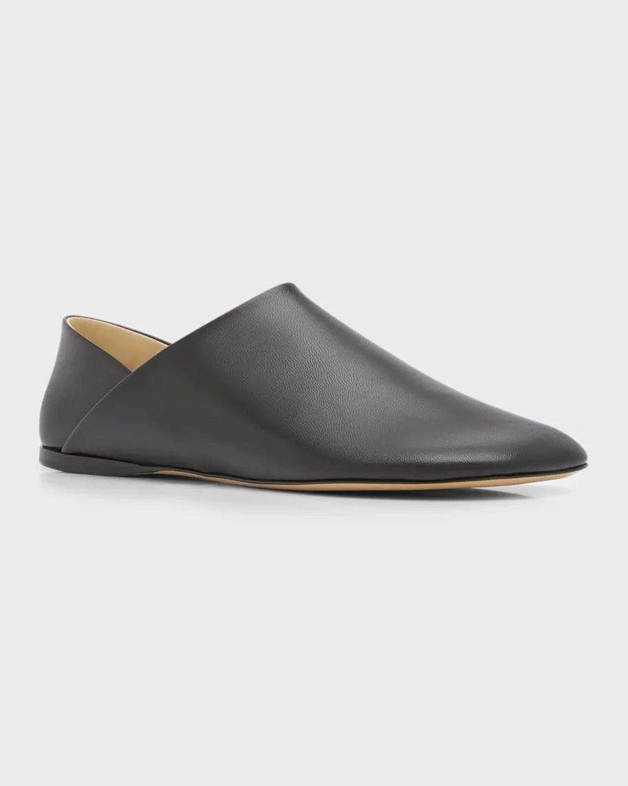 Loewe Toy Leather Loafer Slippers