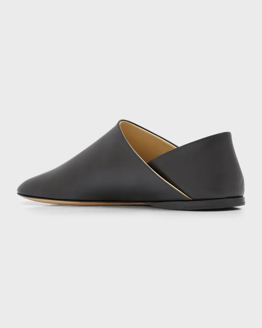 Loewe Toy Leather Loafer Slippers