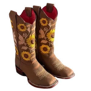 Los Altos Boots Women # 322G6207 Ladies Wide Square Boot| Style Python Boots | Color Brown