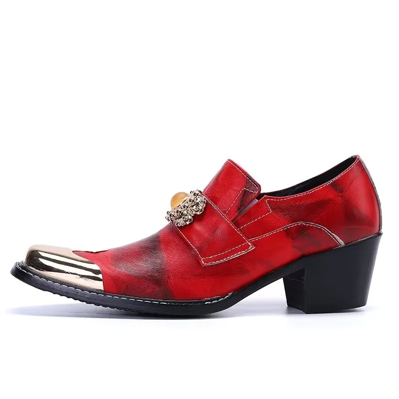 Luxury Square Toe Slip-on Dress Shoes