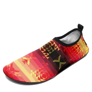 Mini Soleil Fusion Rouge Kid's Sockamoccs Slip On Shoes