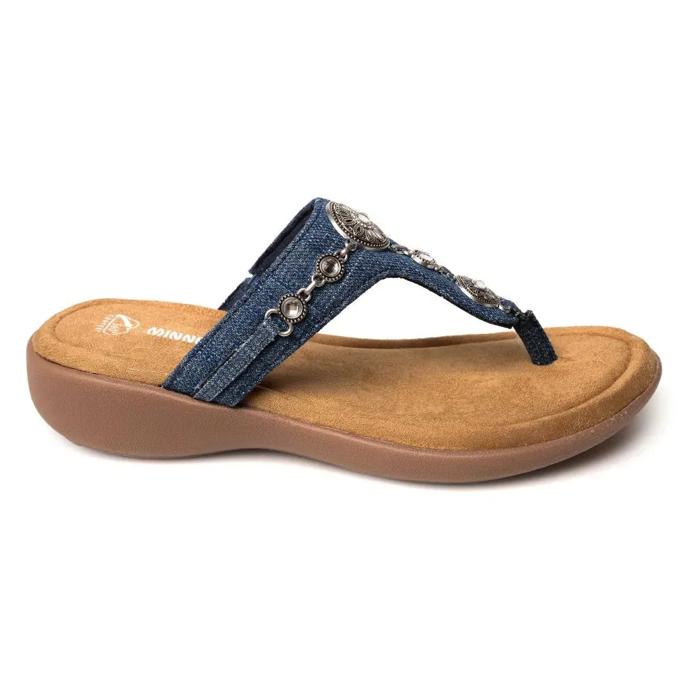 Minnetonka Brecca Denim - Womens Sandals