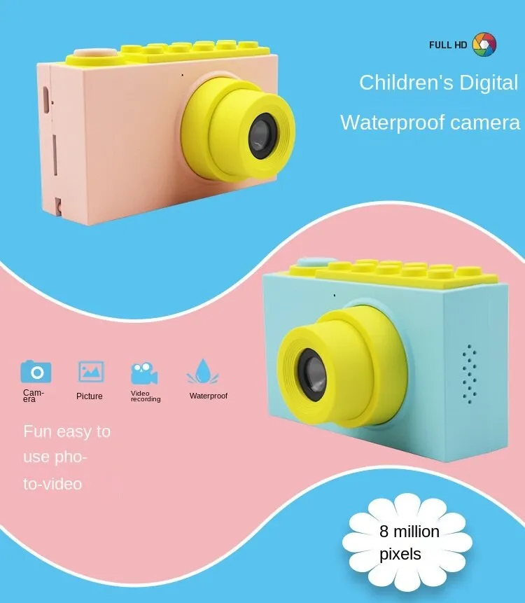 Outdoor Sports Children Diving Camera with Waterproof Case Digital SLR Sports Camera