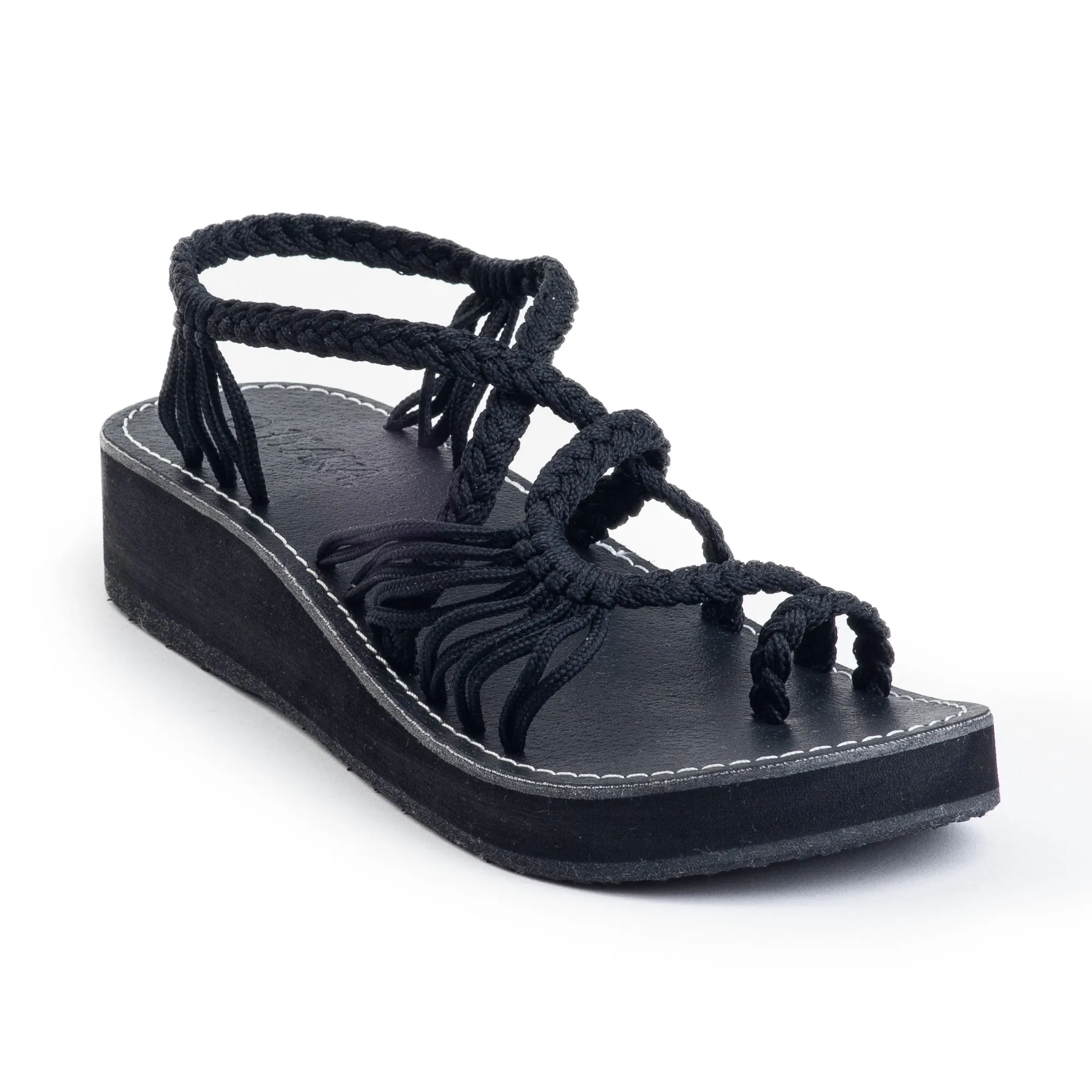 Plaka Platform Sandals for Women | Classic Black