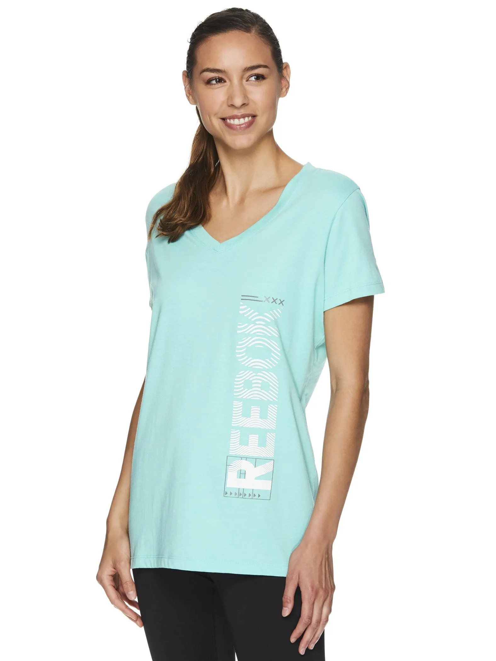 Reebok Women's Ondas Graphic Workout T-Shirt