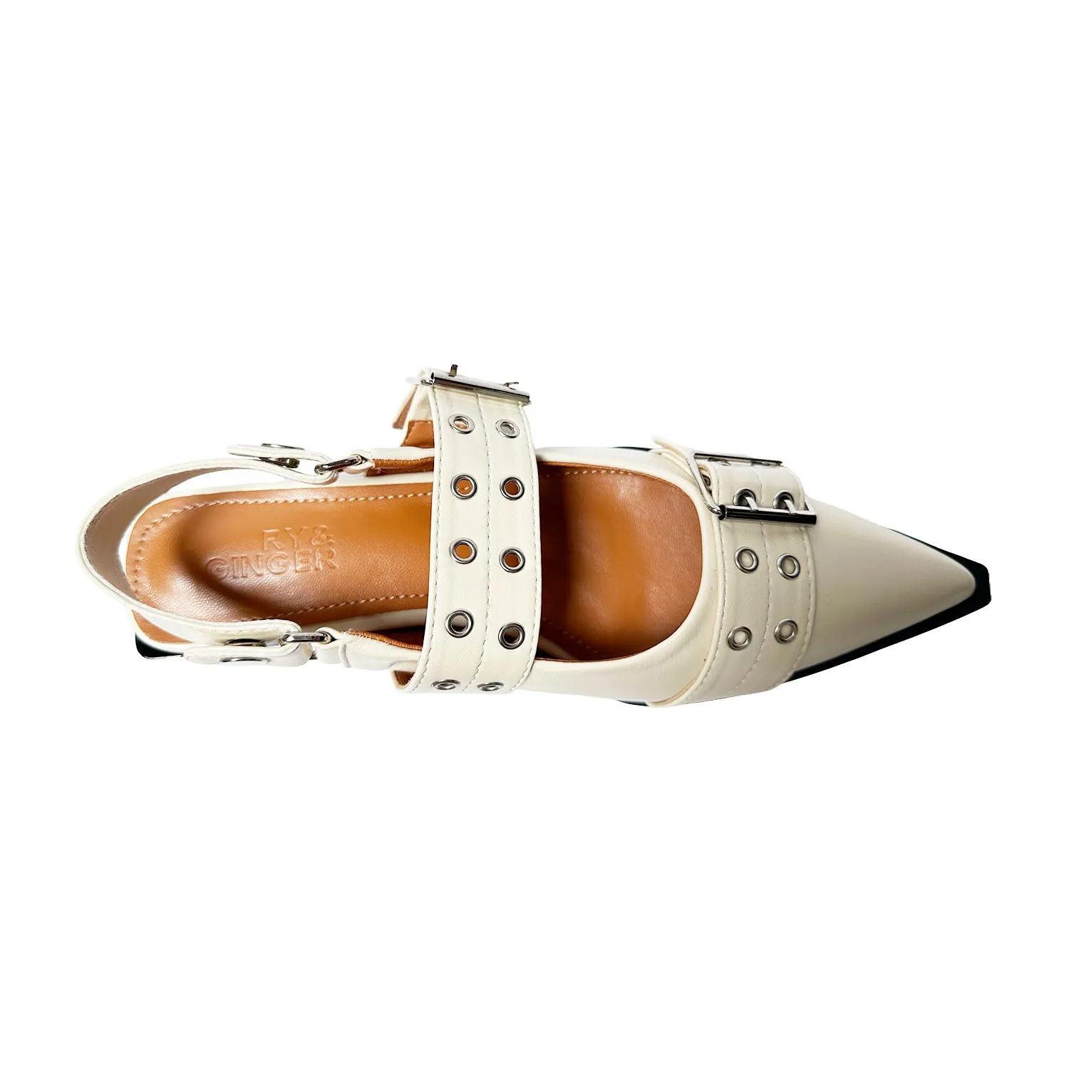 Ry & Ginger Women's Jade in White