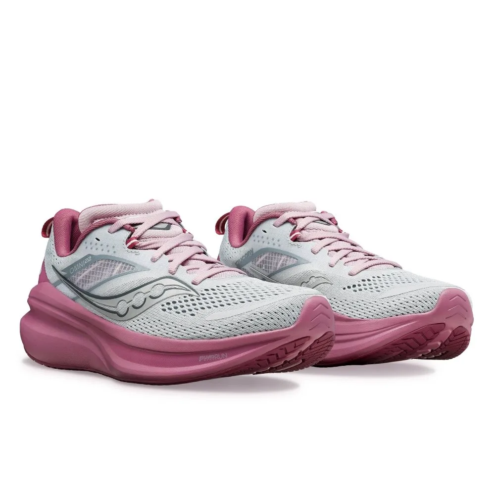 Saucony Women's Omni 22 - Cloud/Orchid (Wide Width)