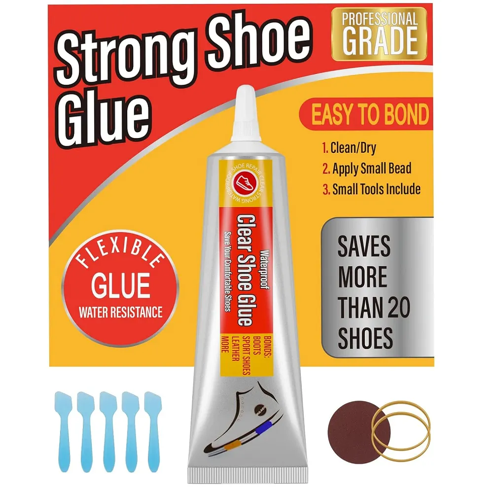 Shoe Glue Sole Repair Adhesive | Evatage Waterproof Shoe Repair Glue Kit with Shoe Fix Glue