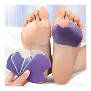 Silicone Gel Forefoot Pads For Women Shoes Non-slip Inserts Self-adhesive Insoles Sandals Anti-Slip Relief Dancer Foot Pad