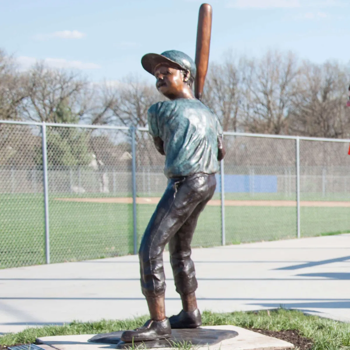 Slugger, Baseball Statue