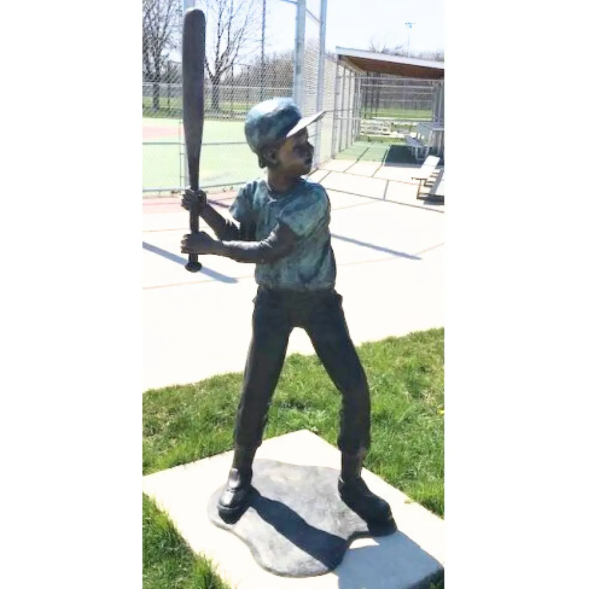 Slugger, Baseball Statue