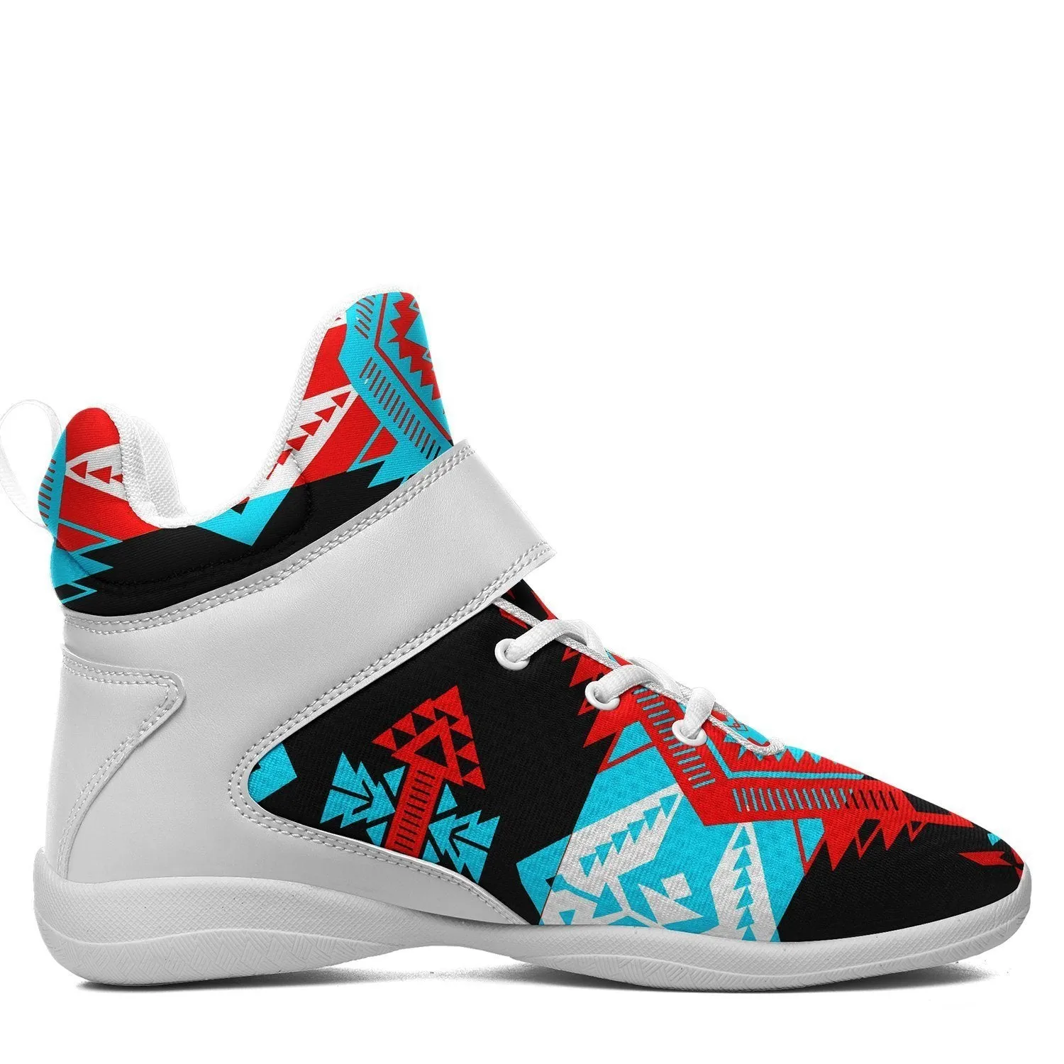 Sovereign Nation Trade Ipottaa Basketball / Sport High Top Shoes - White Sole