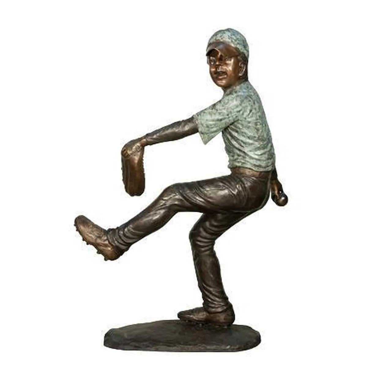 Strike Out Pitch, Baseball Statue