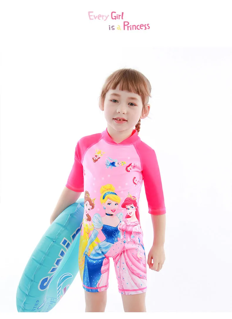 Swimsuit  Children's  Girl's One-Piece Swimming Suit 2-8 Years Old  Children's Clothing  Girl Princess