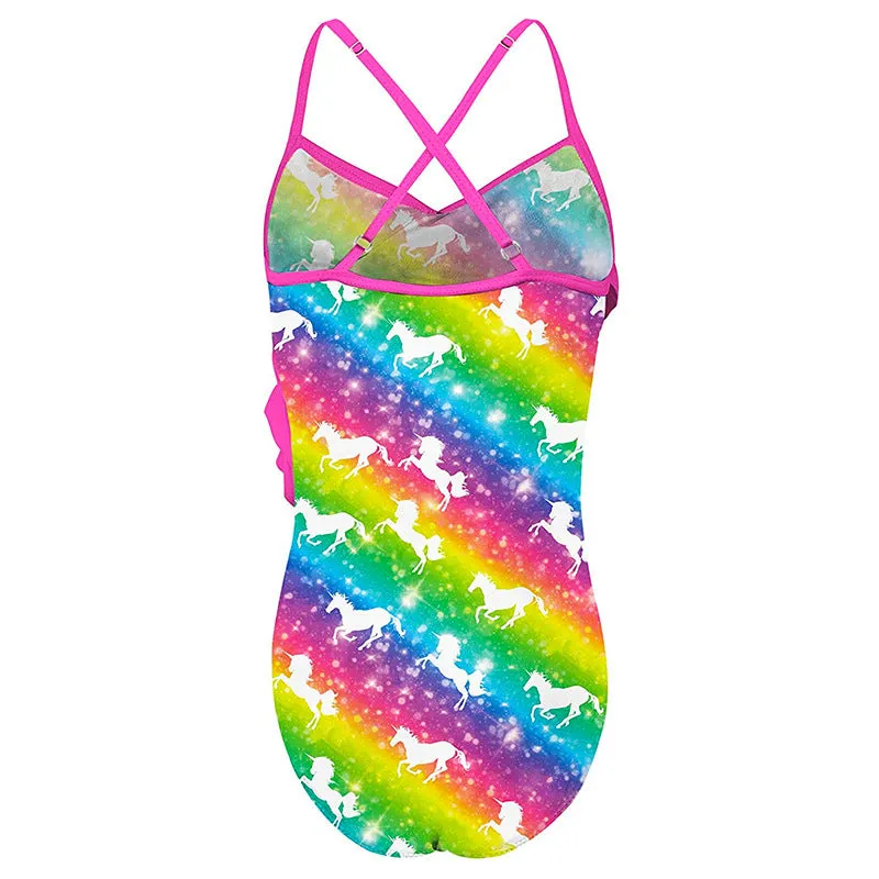 Swimsuit Girl's One-Piece Swimming Summer Swimwear