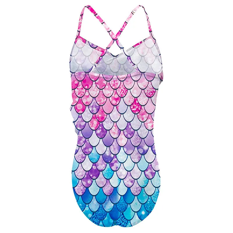 Swimsuit Girl's One-Piece Swimming Summer Swimwear