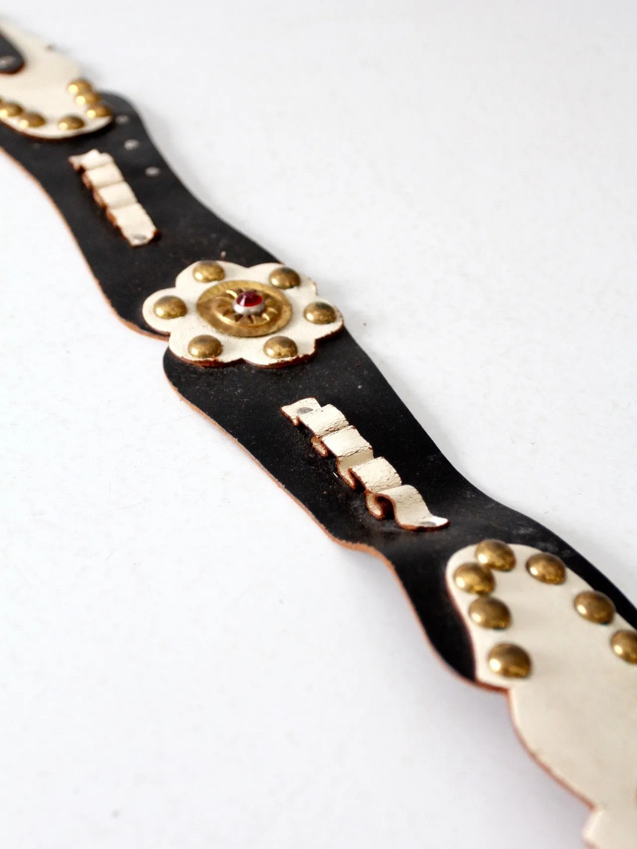 vintage children's leather belt