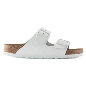 Women's Birkenstock Arizona Soft Footbed Leather 1024952 Color:  White