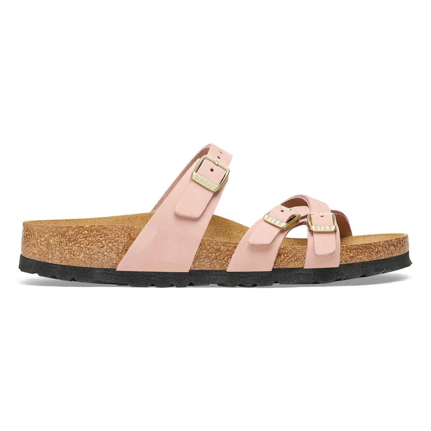 Women's Birkenstock Franca Soft Footbed 1027655B Color: Soft Pink