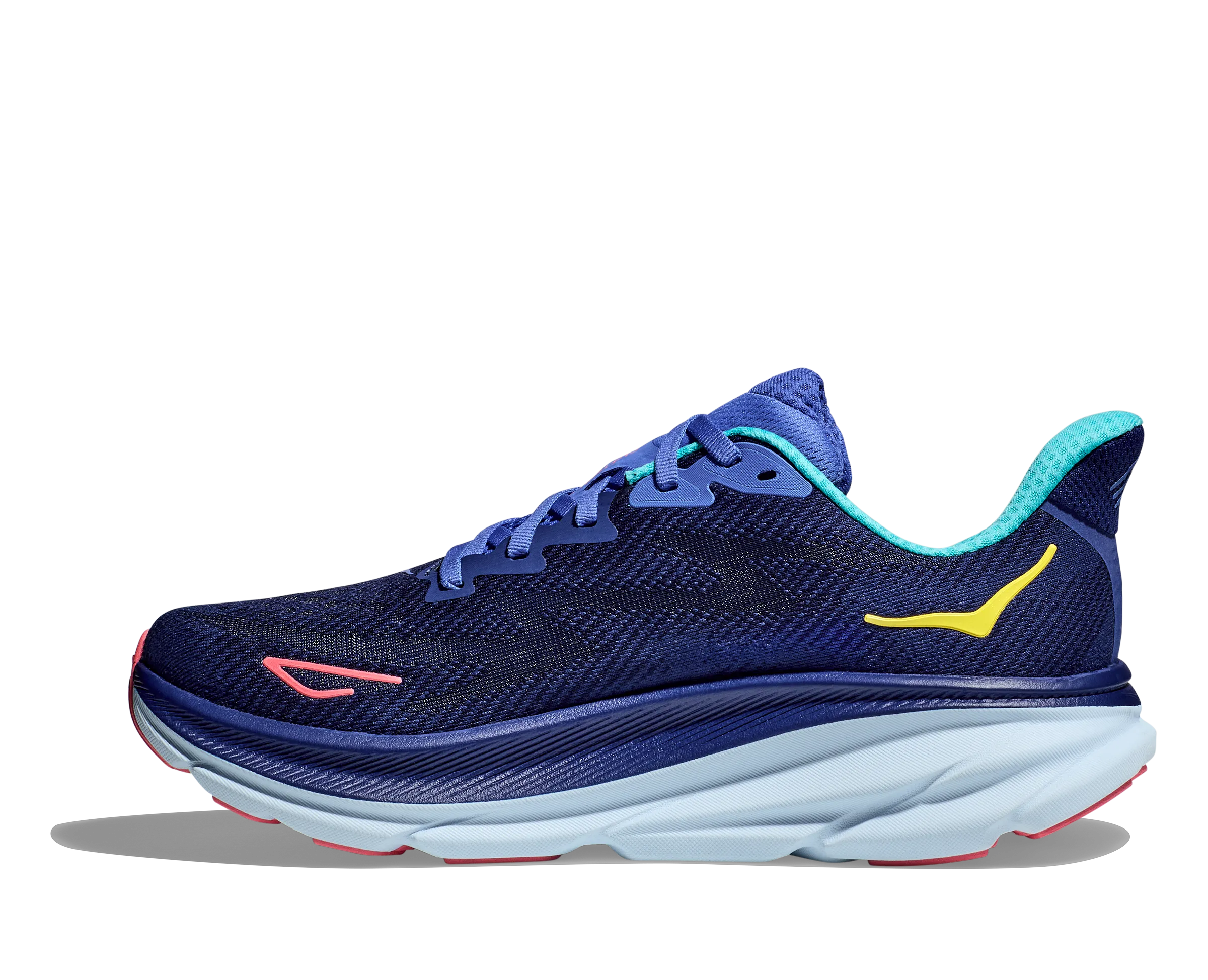 Women's Hoka Clifton 9 Color: Bellwether Blue/Ceramic