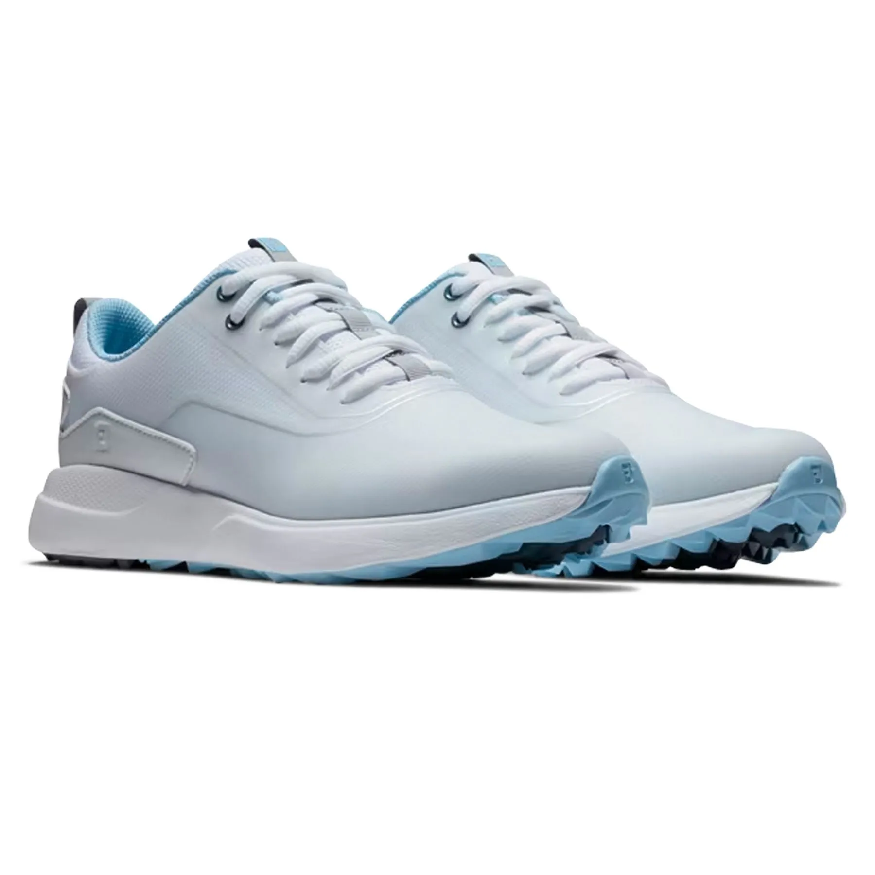 Womens Performa Spikeless Golf Shoe White/Light Blue - 2024