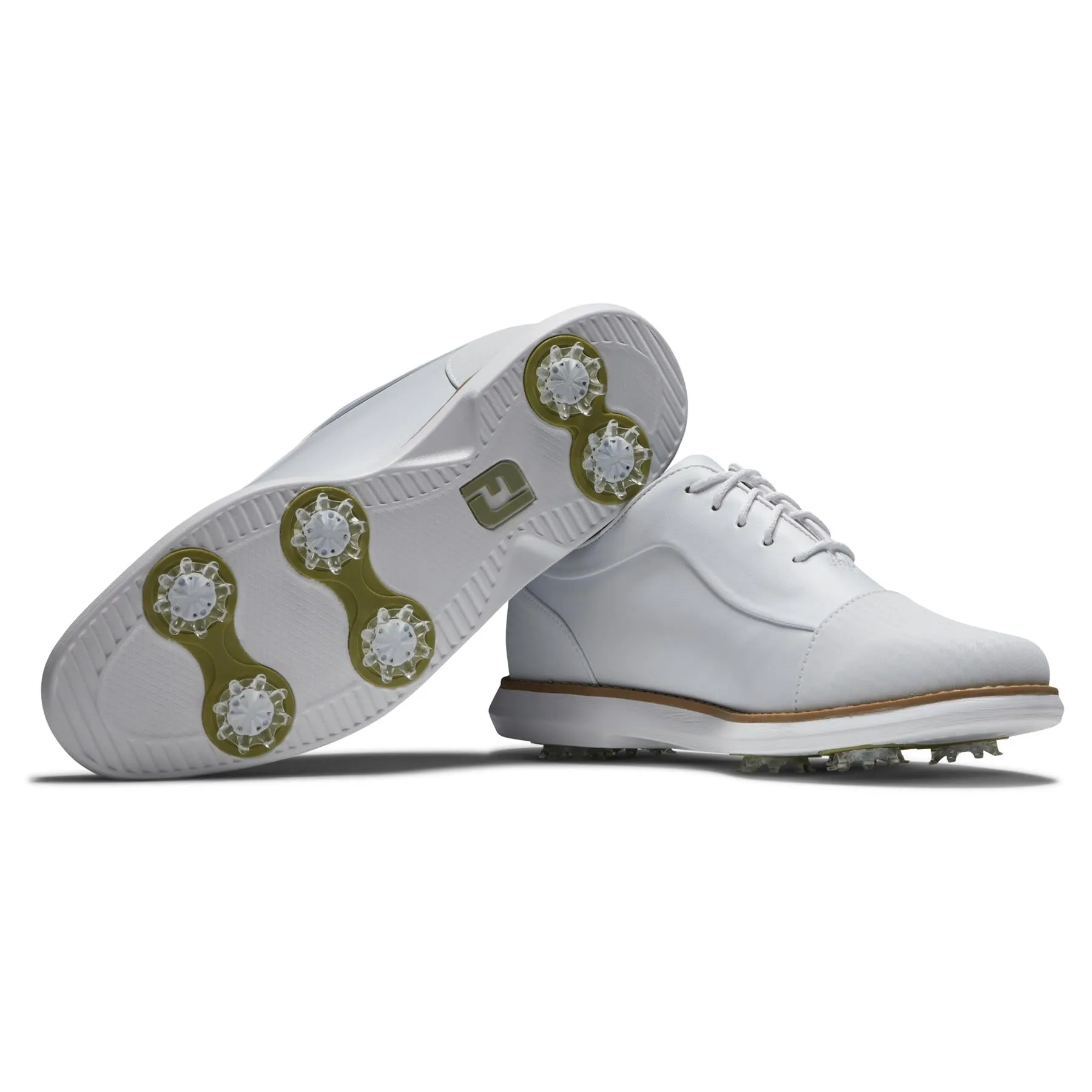 Womens Traditions Golf Shoe White - AW24